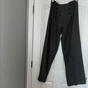 H&M Gray Wide-Leg Pants